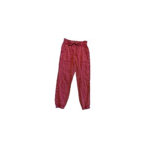 Anthropologie Pink Lounge Pants with Elastic Cuffs - Women’s Size XS